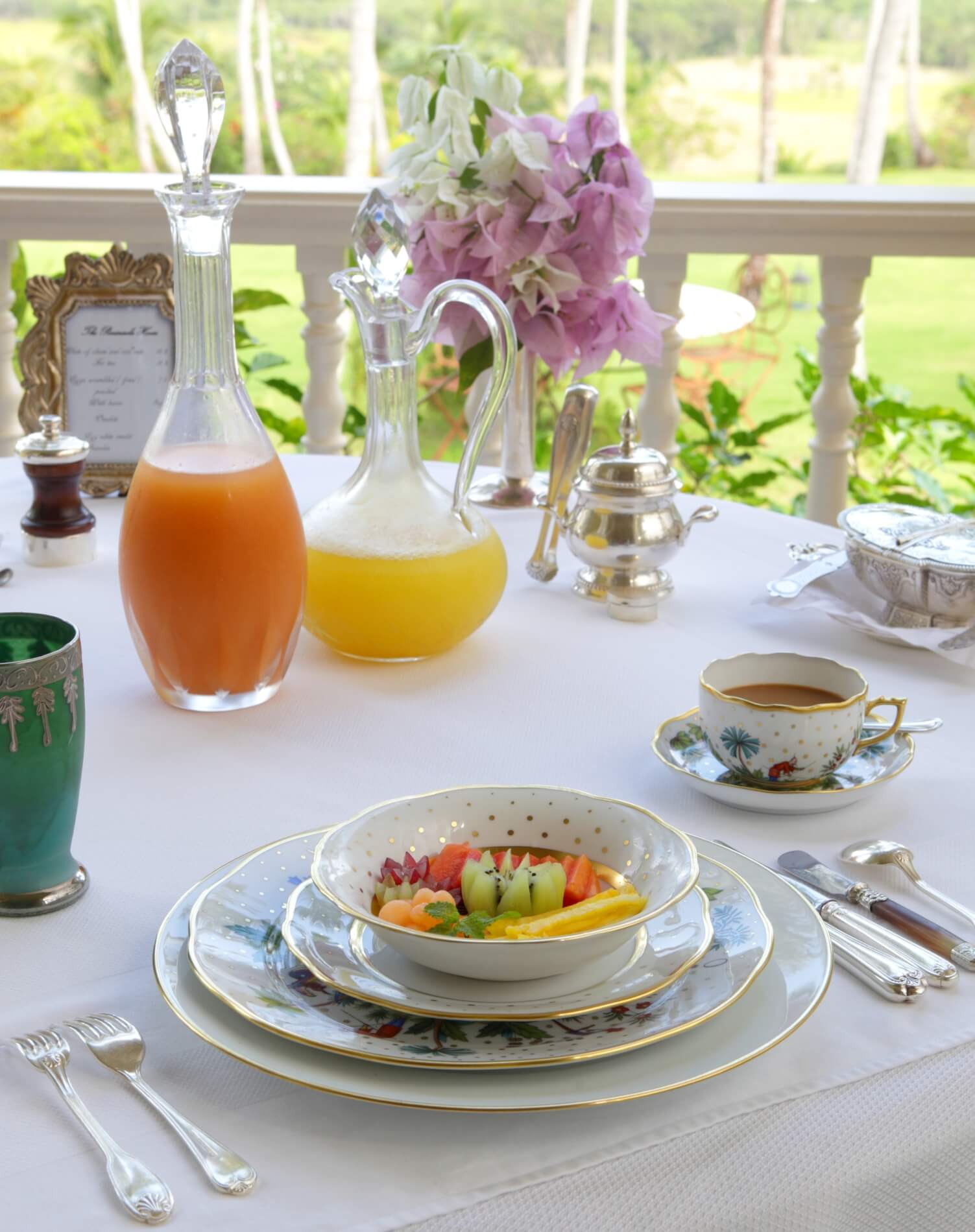 Peninsula House breakfast