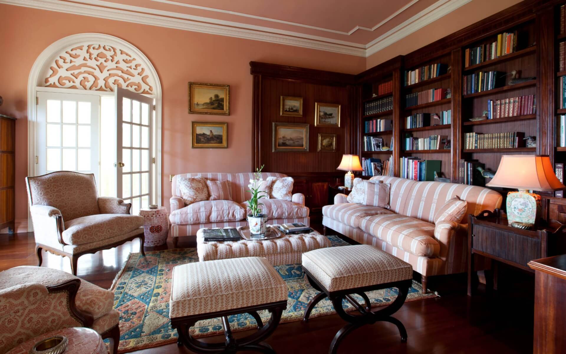 luxury hotel caribbean the Peninsula House Hotel Dominican Republic Peninsula House Peninsula House Library